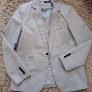 Light blue blazer